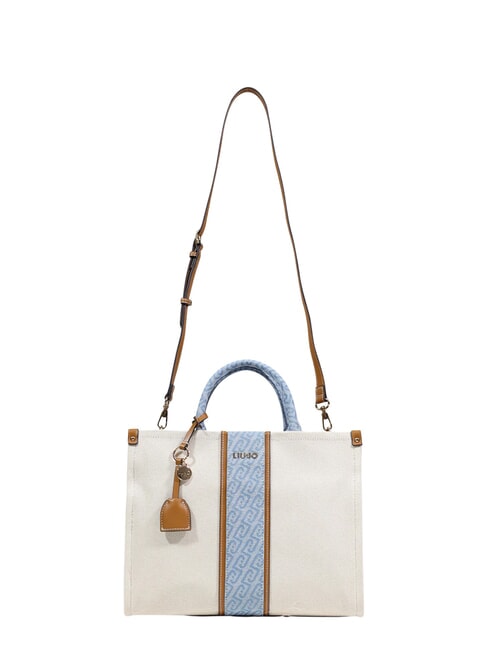 RIDHI Bolso grande con correa para el hombro neutro/vaquero - Bolsos Mujer