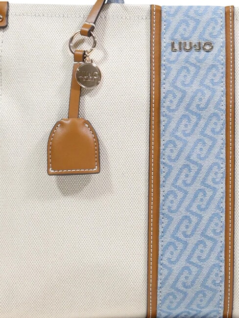 RIDHI Bolso grande con correa para el hombro neutro/vaquero - Bolsos Mujer