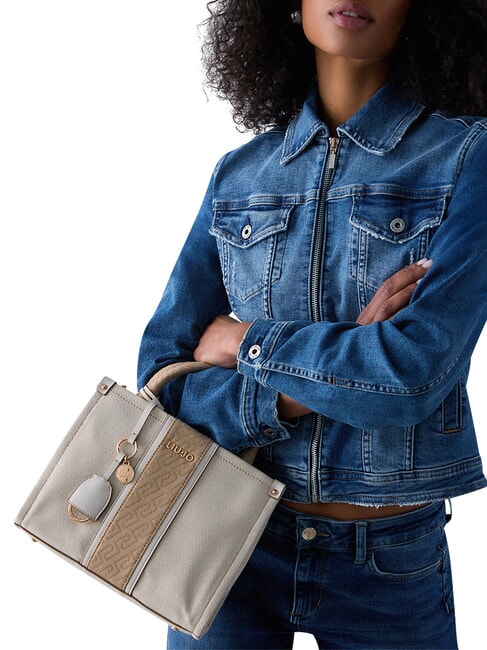 RIDHI Bolso de mano con correa para el hombro. neutro/crema - Bolsos Mujer