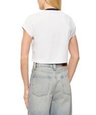 GUESS SCRIPT CROP Camiseta corta - camiseta