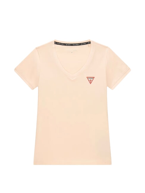 MINI TRIANGLE camiseta con cuello en V vainilla c&oacute;smica - camiseta