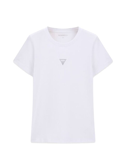 MINI STRASS TRIANGLE Camiseta de algod&oacute;n purwhite - camiseta