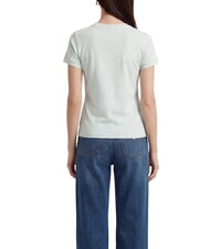 GUESS MINI TRIANGLE Camiseta slim fit verde azulado brumoso - camiseta - 2