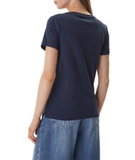 GUESS ORIGINAL LOGO Camiseta con logotipo azul ennegrecido - camiseta - 2