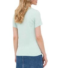 GUESS ORIGINAL LOGO Camiseta con logotipo verde azulado brumoso - camiseta - 2