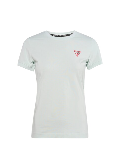 MINI TRIANGLE Camiseta slim fit verde azulado brumoso - camiseta