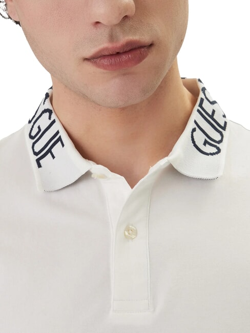 NOLAN Camisa polo de manga corta purwhite - camisa polo