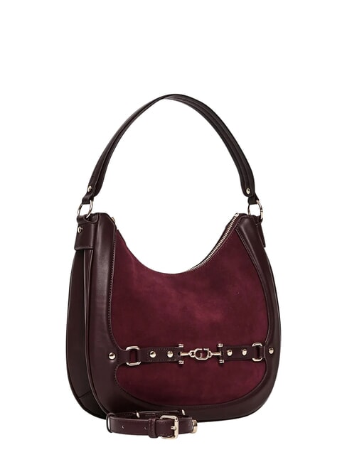NEW DIAZ LEATHER Bolso de hombro, piel mixta vino - Bolsos Mujer