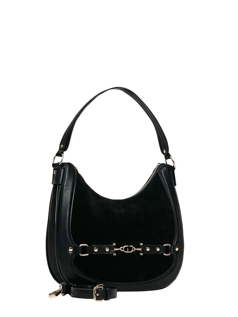 NEW DIAZ LEATHER Bolso de hombro, piel mixta NEGRO - Bolsos Mujer