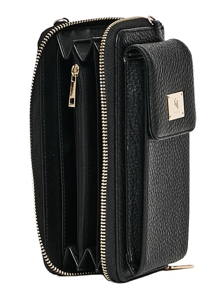 EVA Soporte para iPhone con monedero NEGRO - Fundas para tablet & Organizer