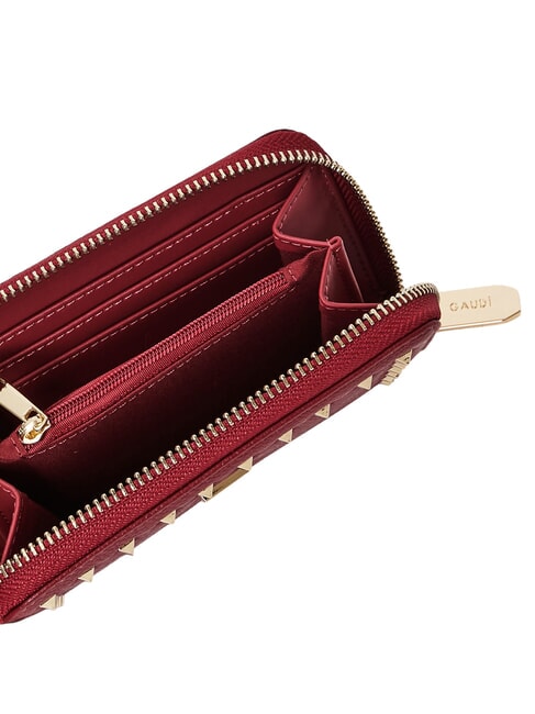 EMMA Cartera mediana con tachuelas ROJO - Carteras Mujer