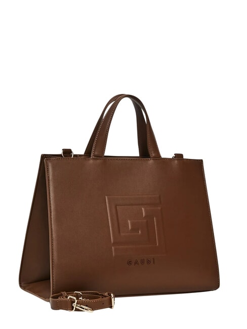 EMILY L Bolso de mano con bandolera caf&eacute; - Bolsos Mujer