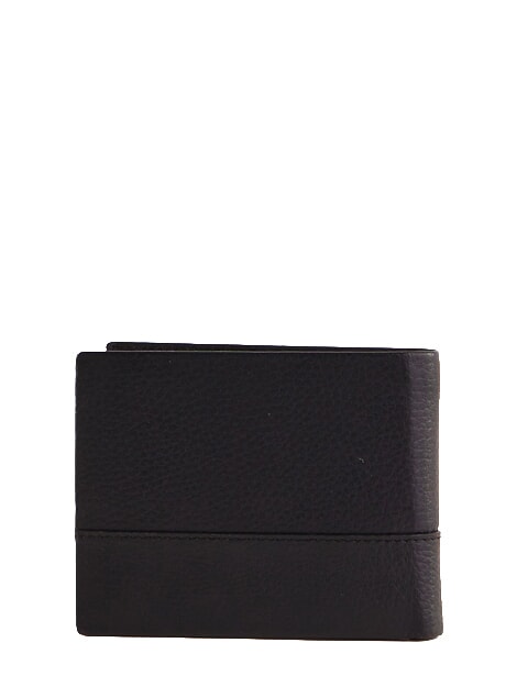 CALVIN Cartera vertical de piel NEGRO - Carteras Hombre