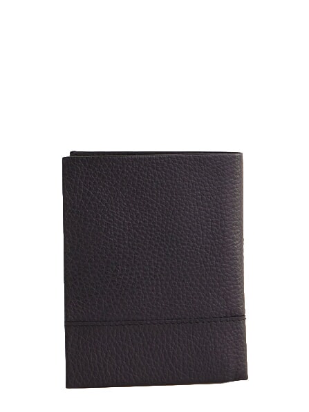 CALVIN Cartera vertical de piel NEGRO - Carteras Hombre