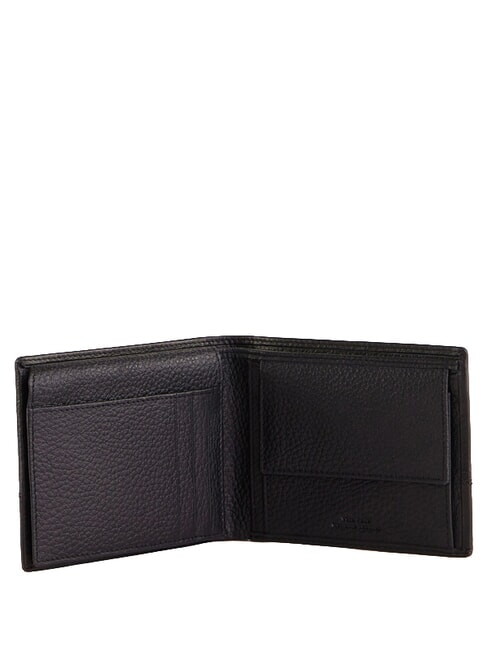 CALVIN Cartera vertical de cuero NEGRO - Carteras Hombre