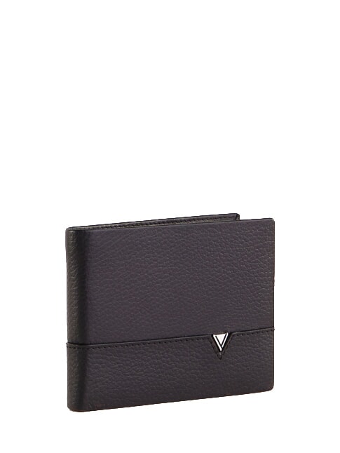 CALVIN Cartera vertical de cuero NEGRO - Carteras Hombre