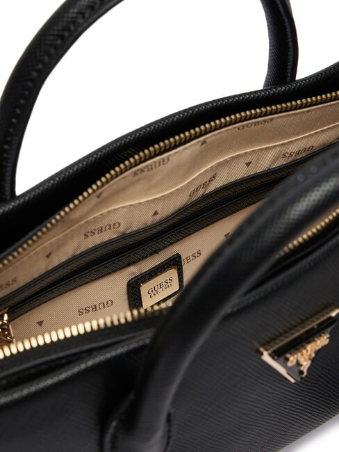 NOELLE 2 Bolso de mano con correa para el hombro. NEGRO - Bolsos Mujer