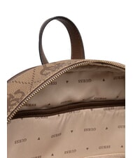 GUESS POWER PLAY Mochila para mujer logotipo de caf&eacute; con leche / marr&oacute;n - Bolsos Mujer - 4