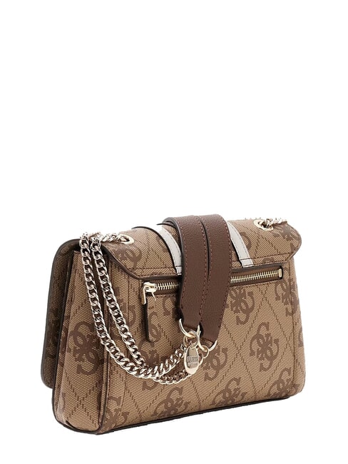 NOELLE 2 Bolso de hombro / bolso cruzado logotipo de caf&eacute; con leche / marr&oacute;n - Bolsos Mujer