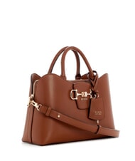 GUESS JANIE Bolso de mano con correa para el hombro. COGNAC - Bolsos Mujer - 2