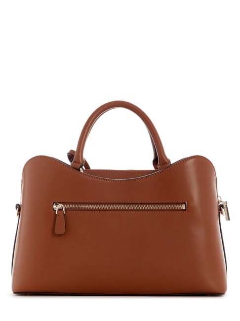 JANIE Bolso de mano con correa para el hombro. COGNAC - Bolsos Mujer