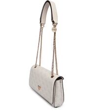 GUESS NOELLE 2 Bolso convertible con solapa logotipo de hueso - Bolsos Mujer - 3