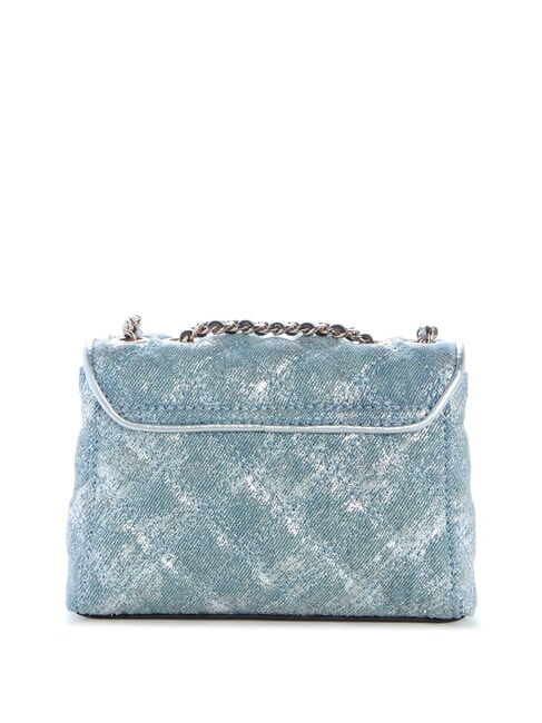 GIULLY 2 DENIM Bolso de hombro / bolso cruzado mezclilla metalizada - Bolsos Mujer