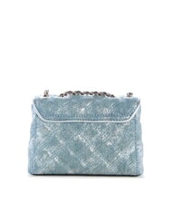 GUESS GIULLY 2 DENIM Bolso de hombro / bolso cruzado mezclilla metalizada - Bolsos Mujer - 3