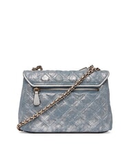 GUESS GIULLY 2 DENIM Bolso de hombro / bolso cruzado mezclilla metalizada - Bolsos Mujer - 4