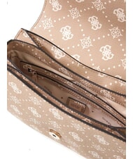 GUESS EMELIE LOGO Bolso de hombro logotipo de galletas - Bolsos Mujer - 3