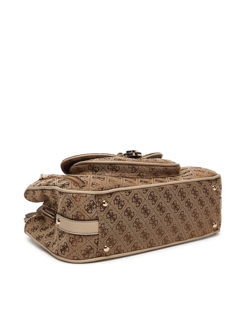 EMELIE LOGO2 Bolso de mano con correa para el hombro. LOGOTIPO DE LECHE - Bolsos Mujer