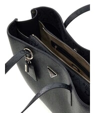 GUESS MERIDIAN 2 Bolso de hombro bolsa de asas Vikky Large Roo Coalog - Bolsos Mujer - 3