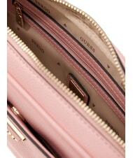 GUESS MERIDIAN 2  Bolso de hombro rosa coral - Bolsos Mujer - 3