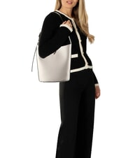 GUESS MERIDIAN 2 Bolso tipo cubo con bolsa marfil - Bolsos Mujer - 2