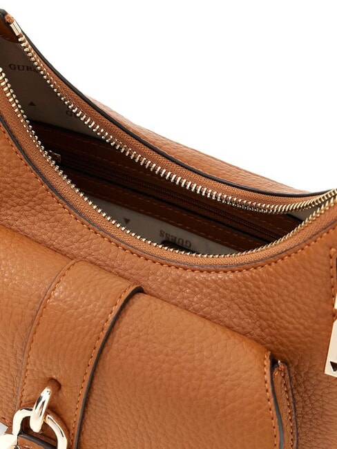 JESSA Bolso de hombro tipo hobo bolso shopper Albury caramelo - Bolsos Mujer