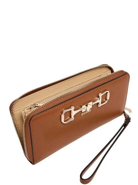 JANIE Cartera con cremallera COGNAC - Carteras Mujer