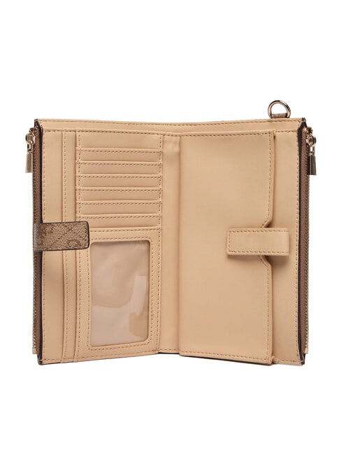 LAUREL 2 Cartera con logo logotipo de caf&eacute; con leche / marr&oacute;n - Carteras Mujer