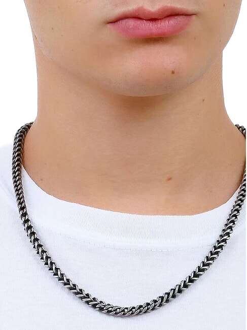 MY CHAINS Collar de acero chapado calle - Collares