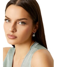 GUESS AMAMI Pendientes de plata con motivo de coraz&oacute;n. SILVER - Pendientes - 2