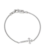 GUESS SOUTH ALAMEDA Pulsera de plata con motivo dorado calle - Pulseras - 2