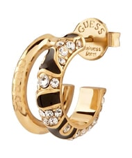 GUESS FABULOUS ME Pendientes con grabado de Guess oro amarillo/negro - Pendientes - 3