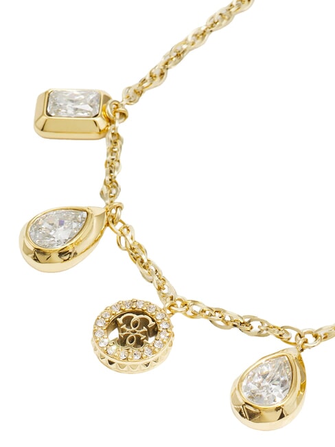 4G LIGHT Pulsera con m&uacute;ltiples dijes 4G oro amarillo - Pulseras