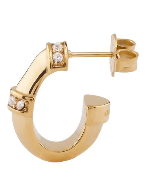 BAMBOO Pendientes de oro amarillo, modelo de aro oro amarillo - Pendientes