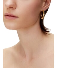 GUESS BAMBOO Pendientes de oro amarillo oro amarillo - Pendientes - 2