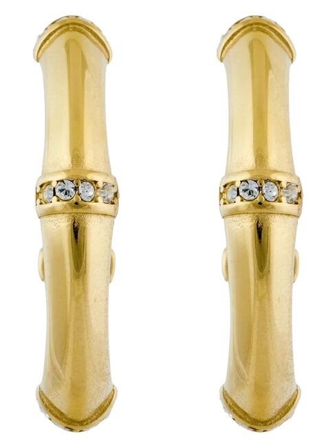 BAMBOO Pendientes de oro amarillo oro amarillo - Pendientes