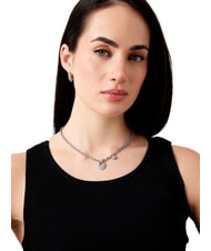 GUESS CRAZY IN LOVE Collar con dije en forma de coraz&oacute;n - Collares