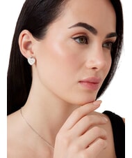 GUESS AMORE Pendientes de plata con dije de coraz&oacute;n SILVER - Pendientes - 2