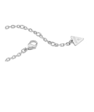 GUESS AMORE Pulsera con dije de coraz&oacute;n solitario SILVER - Pulseras - 3