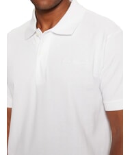 GUESS JEANS EMBRO LOGO Polo de algod&oacute;n purwhite - camisa polo - 3