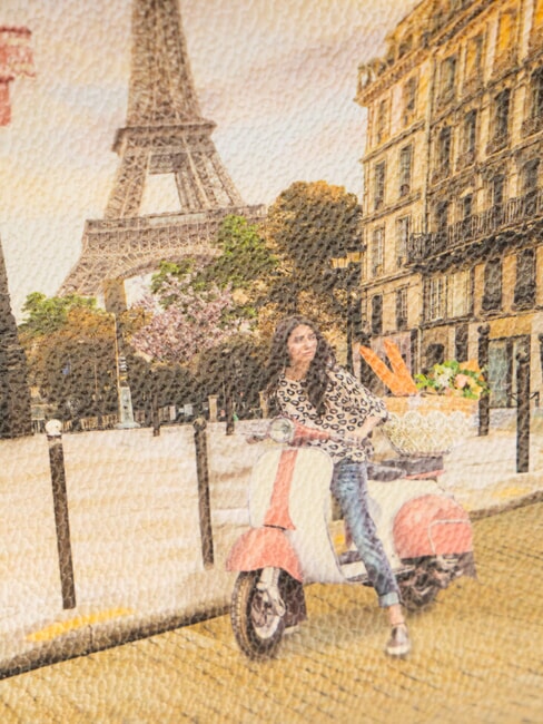 YESBAG SPECIAL Bolso de hombro de metal tipo sobre velo paris - Bolsos Mujer